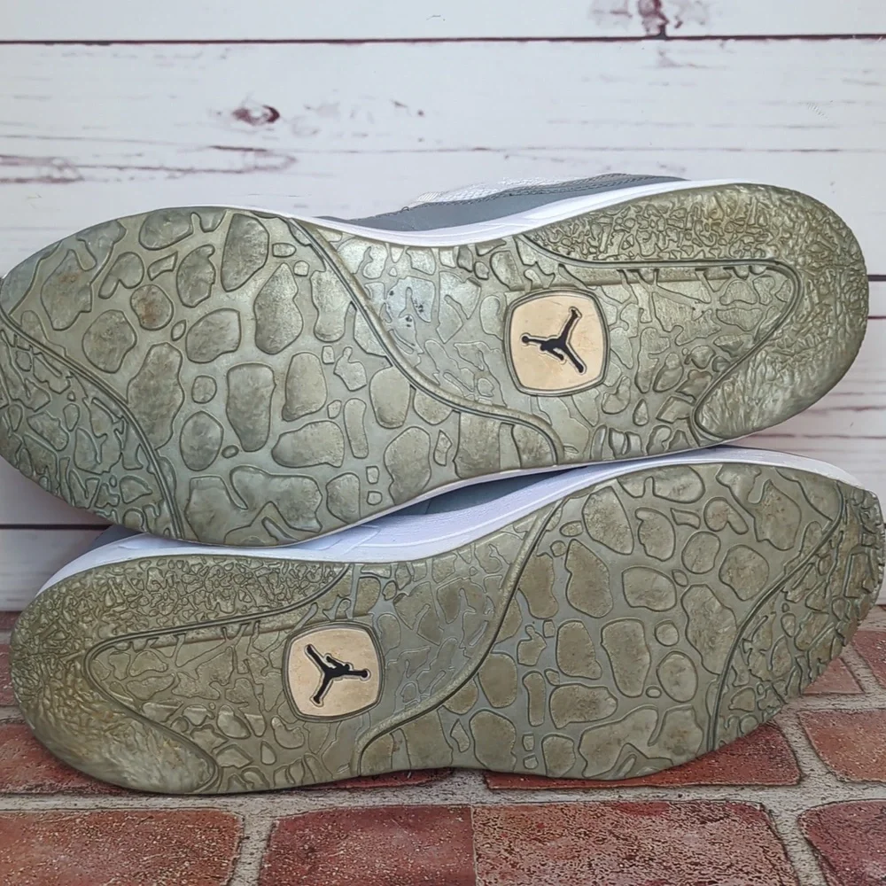 Jordan 2011 CMFT Viz Air‎ 11 Cool Grey White 444905-101 Mens Shoes Low Mesh 10.5